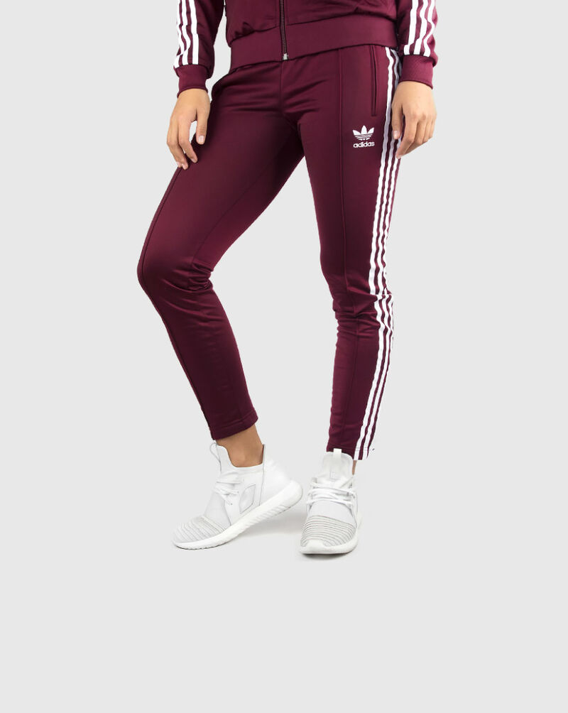 adidas Supergirl Track Pants AY8939 Red 1