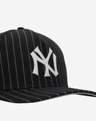 New Era 9Forty New York Yankees A-Frame Dotted Pinstripe Energy Snapback Hat  60745195 Black 2