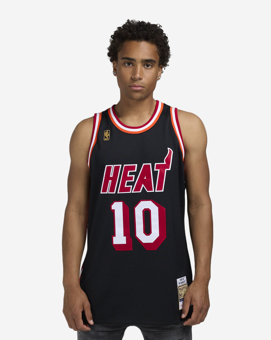 Shop Mitchell Ness Miami Heat Hardaway Hardwood Classics Swingman