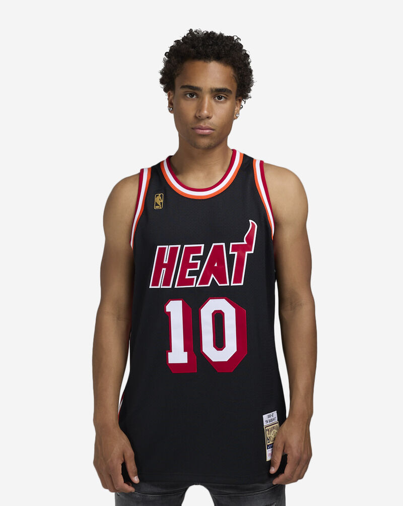Mitchell  Ness Miami Heat Hardaway Hardwood Classics Swingman Player Jersey AJY4CP19142-MHEBLCK96THA Black 1