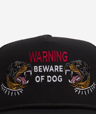 Beware Of Rott Twill Mesh Back Trucker Hat