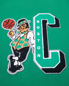 PRO STANDARD Boston Celtics Mash Up Rib Fleece Crewneck BBCC55731-KGR Green 2