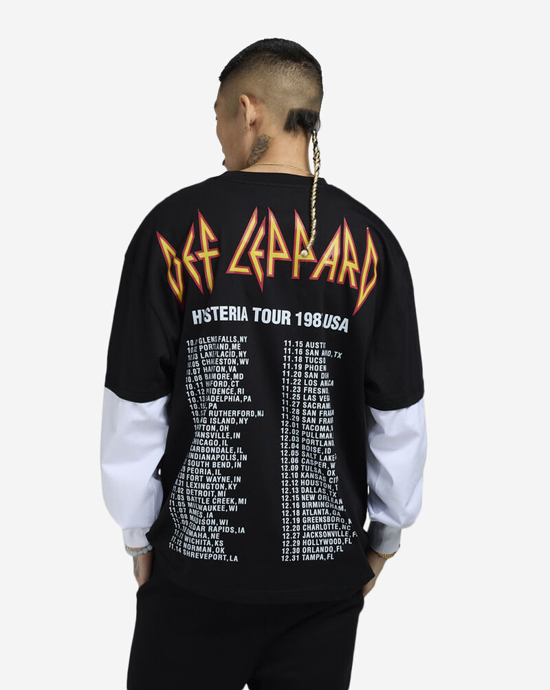 Freeze Max Def Leppard Euphoria Tour Tee D110027-BLW Black 2