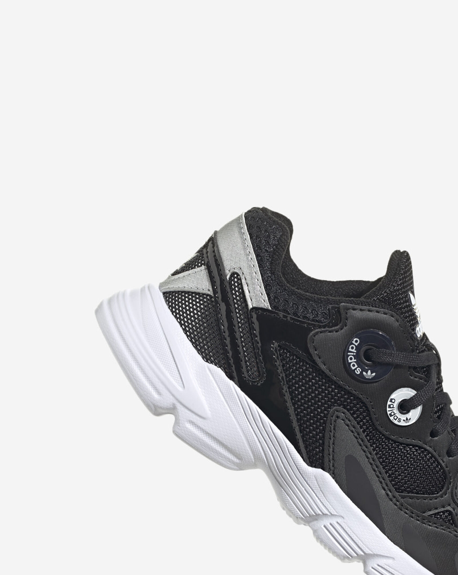 adidas falcon black grey