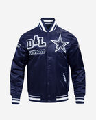 Dallas Cowboys Mashup Rib Satin Jacket