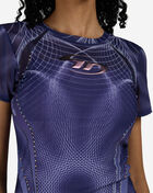 Smoke Rise Printed Mesh Bodycon Dress RKD26S423SN-LILAC Purple 3