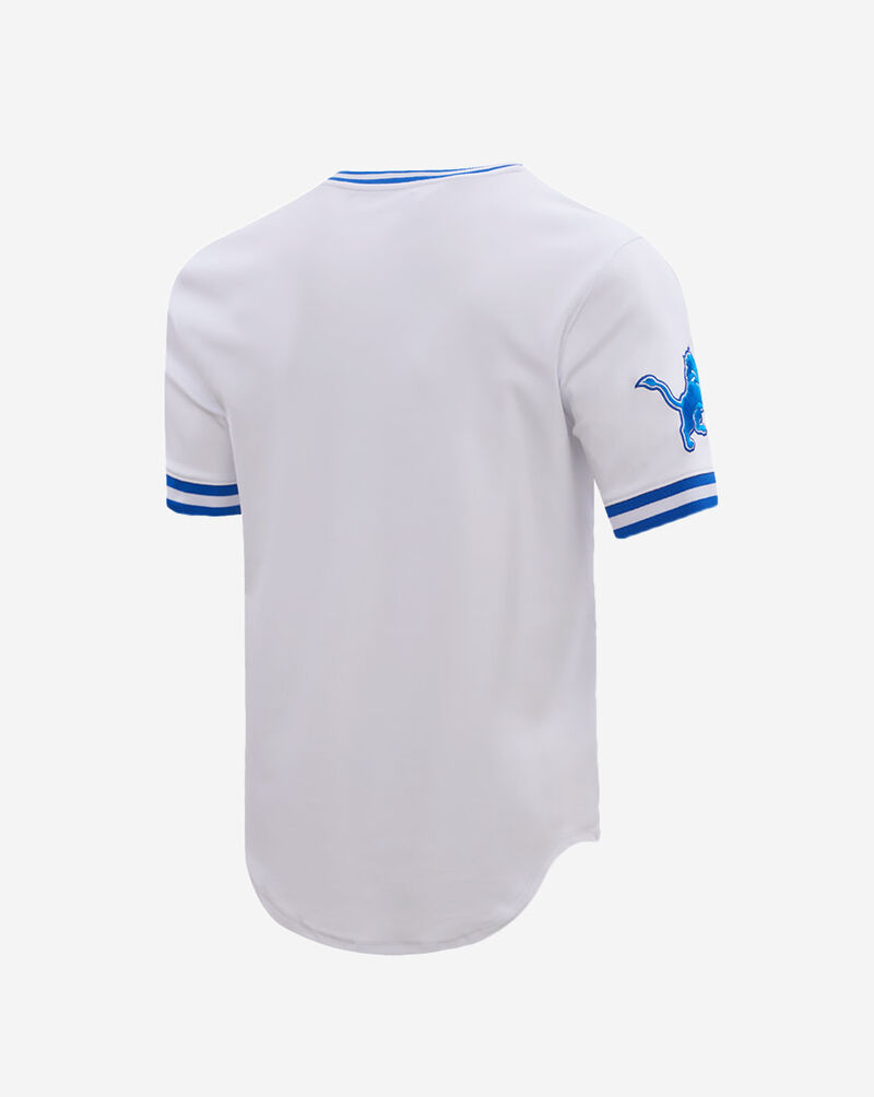 PRO STANDARD Detroit Lions Classic Chenille Double Knit Tee FDL1410268-WHT White 3