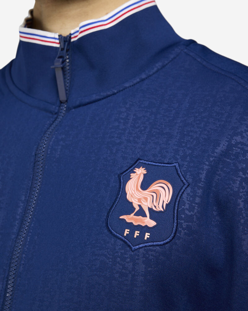 Nike FFF Academy Pro Soccer Anthem Jacket FZ9390-492 Blue 4