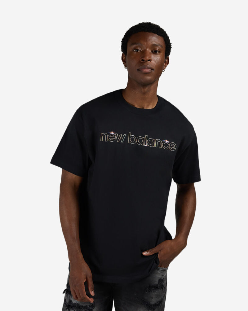 New Balance Wordmark Tee NB003-00007 Black 1