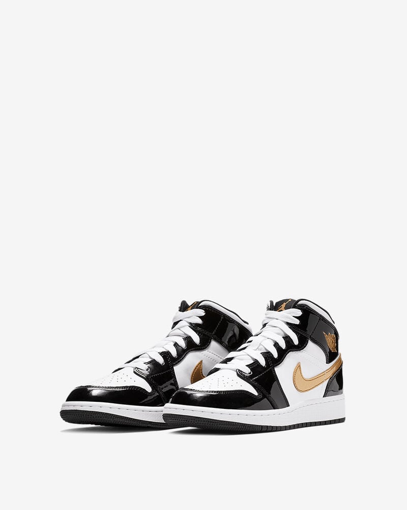 Jordan Grade School Air Jordan 1 Mid Se BQ6931-007 Black 2