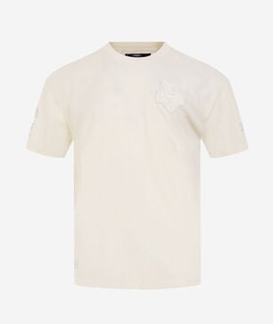 New York Liberty Neutral Cotton Jersey Drop Shoulder Tee
