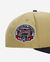 9Fifty Atlanta Braves Gold A-Frame Snapback Hat