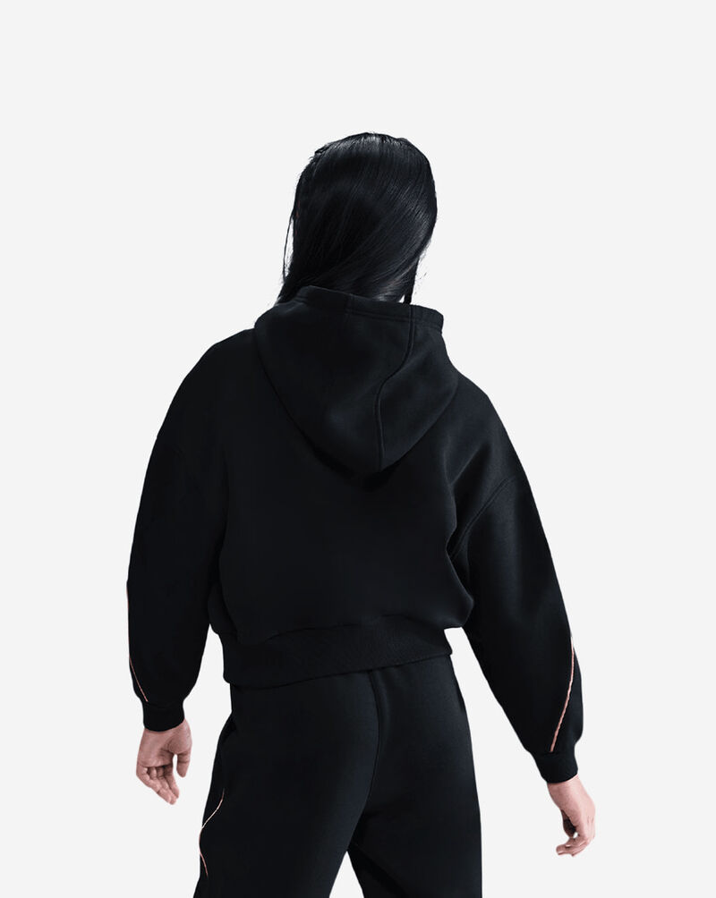 Nike Big Kids' NSW Club Fleece Boxy Hoodie HV0422-010 Black 2