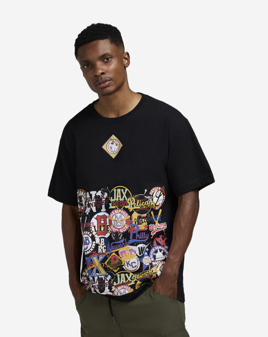 Shop Reason NLB All Logos Tee RE5-043-BLK black | SNIPES USA