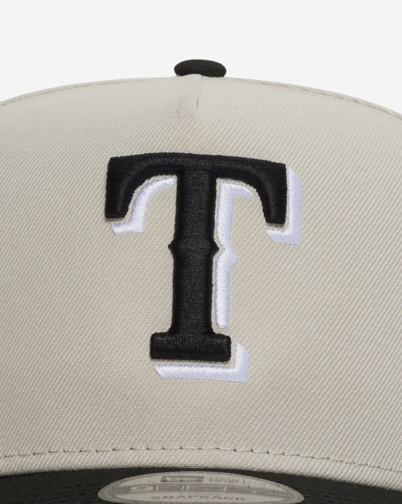 New Era 9Fifty Texas Rangers A-Frame Snapback Hat 71012996 Grey 2