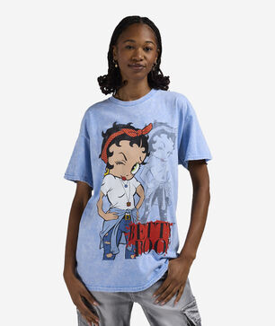 Betty Boop Wink Headband Tee
