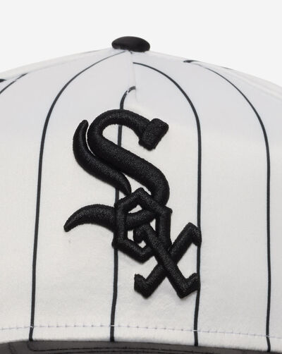9Fifty Chicago White Sox Satin Pinstripe Snapback Hat