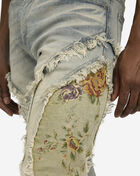 Tapestry Panel Monogram Jeans