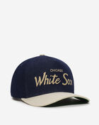 Mitchell  Ness Chicago White Sox Pro Pinch Denim Chainstitch Snapback Hat HP14680-CWSDNCR Blue 1