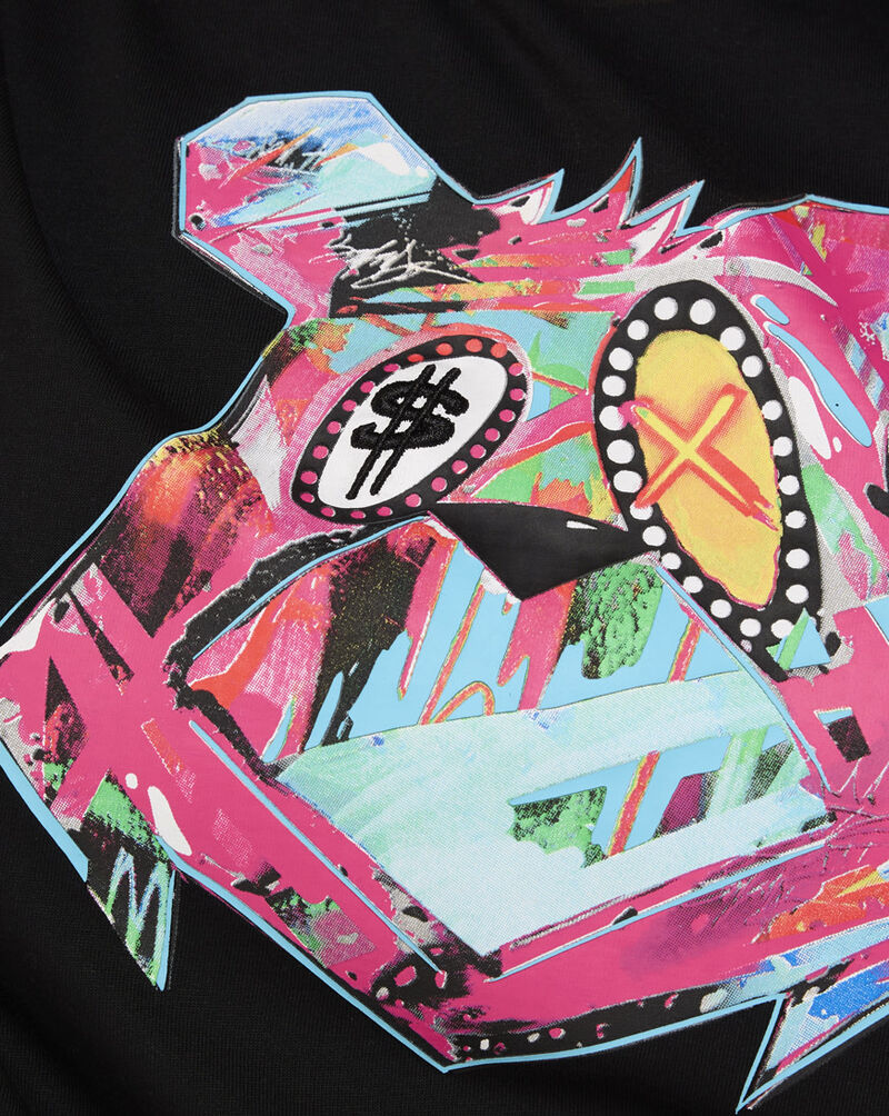 King Saladeen Money Bear Painting Tee KS019 Black 4