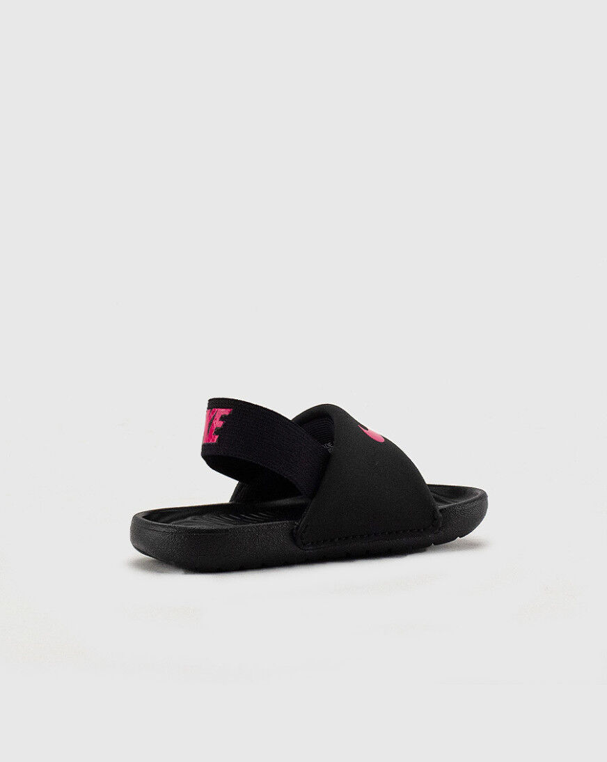 kids pink nike slides