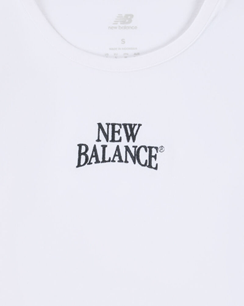 New Balance Trackside Ringer T-Shirt WT61Y33Q-WT White 2