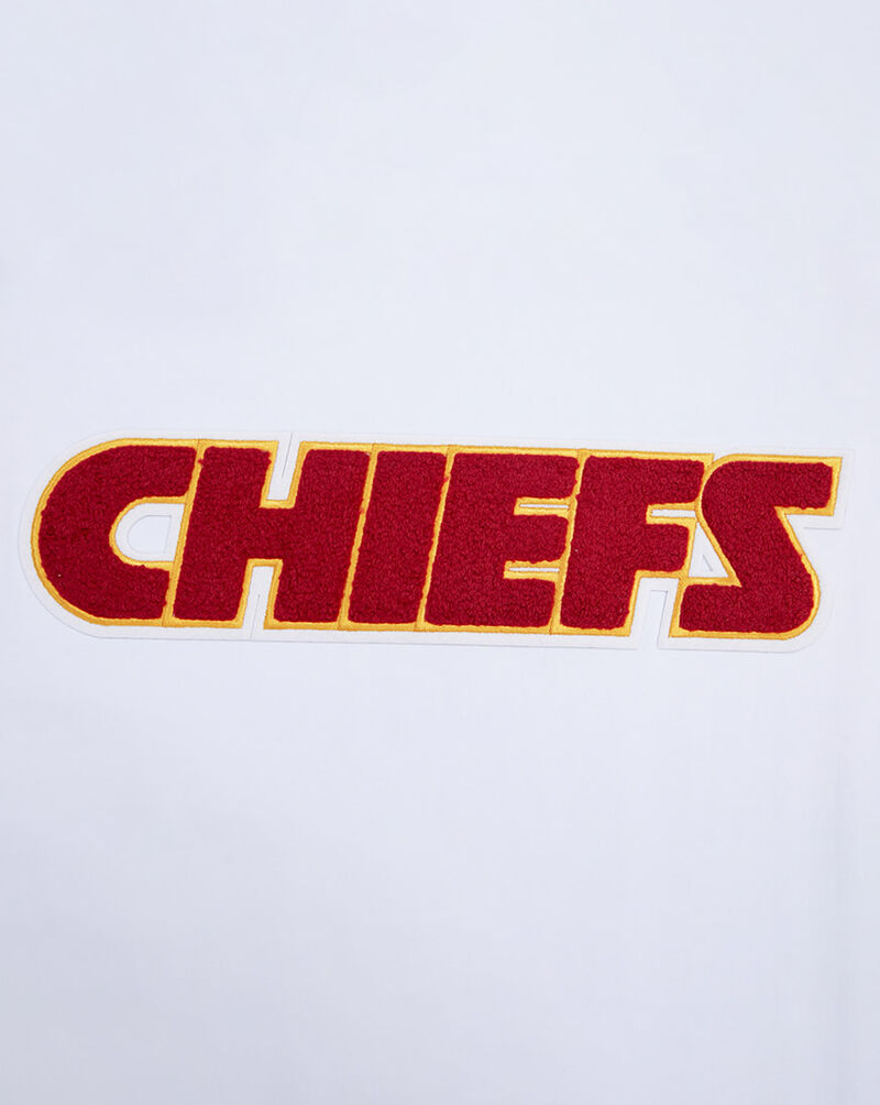 PRO STANDARD Kansas City Chiefs Classic Chenille Tee FKC1410184-WHT White 4