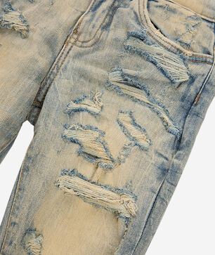 Kids' Distressed Slim Fit Jeans (2-7)