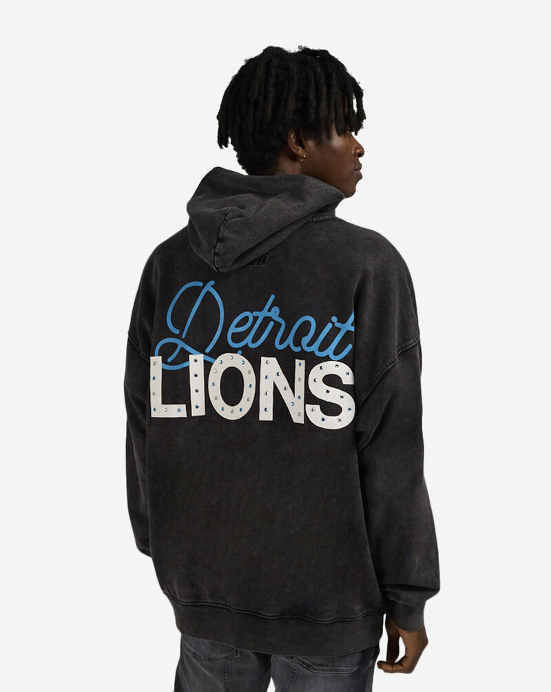 PRO STANDARD Detroit Lions Lightning Hoodie  FDL5411749-WBK Black 2