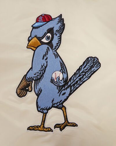 St. Louis Cardinals Retro Short Sleeve Classic Rib Satin Jacket 