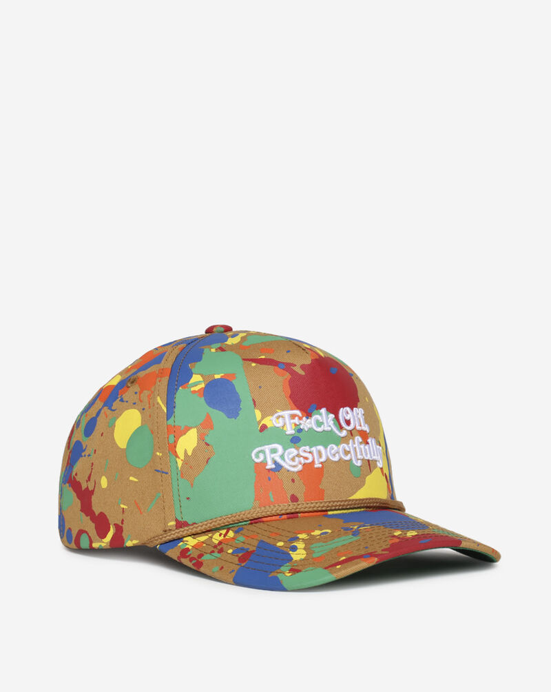 Field Grade F Off Respectfully Trucker Hat 1004060 Multi 1