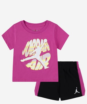 Little Kids' Air Stacked Shorts Set