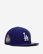 New Era 59Fifty Los Angeles Dodgers World Series Patch Fitted Hat 14517871 Blue 1