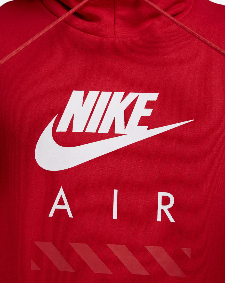 nike air hoodie mens red