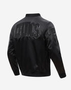 Boston Celtics Triple Black Satin Jacket