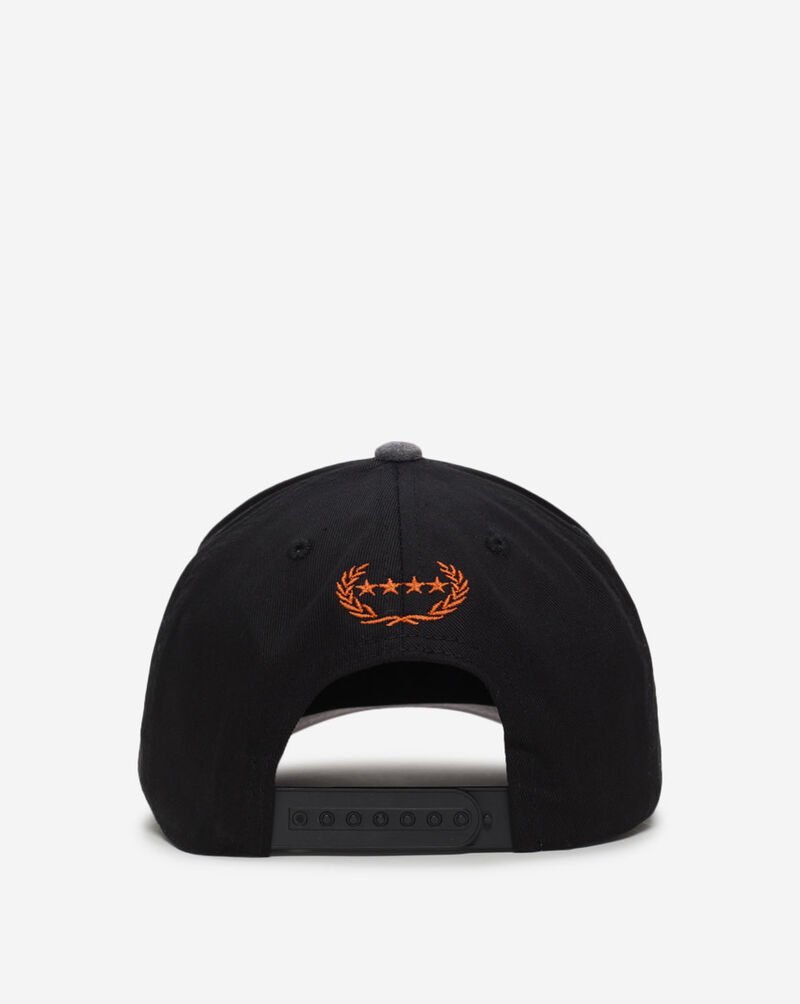 Field Grade Born Alone Twill Suede Trucker Hat 1005045 Black 3