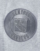 New York Rangers Neutral Drop Shoulder Fleece Pullover Hoodie