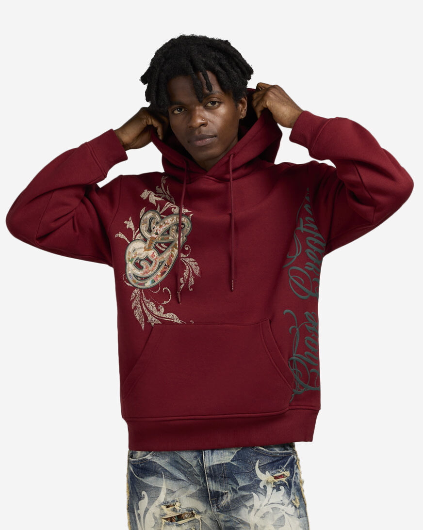 Shop Smoke Rise Academy Hoodie FO25568SNZ-SYR red | SNIPES USA