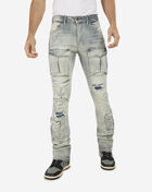 Cargo Stacked Jeans