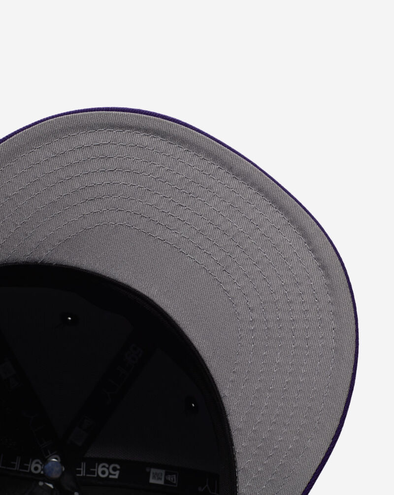 New Era 9Fifty Grape Detroit Tigers Retro Hooks Fitted Hat 70939087 Black 4