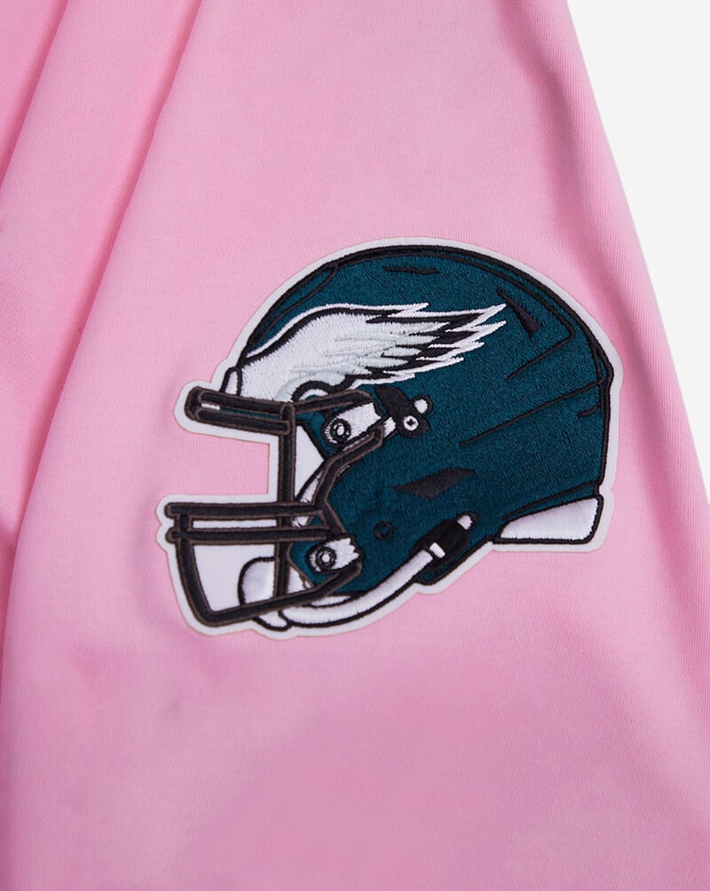 PRO STANDARD Philadelphia Eagles Classic Chenille Double Knit Tee FPE1410196-PNK Pink 4