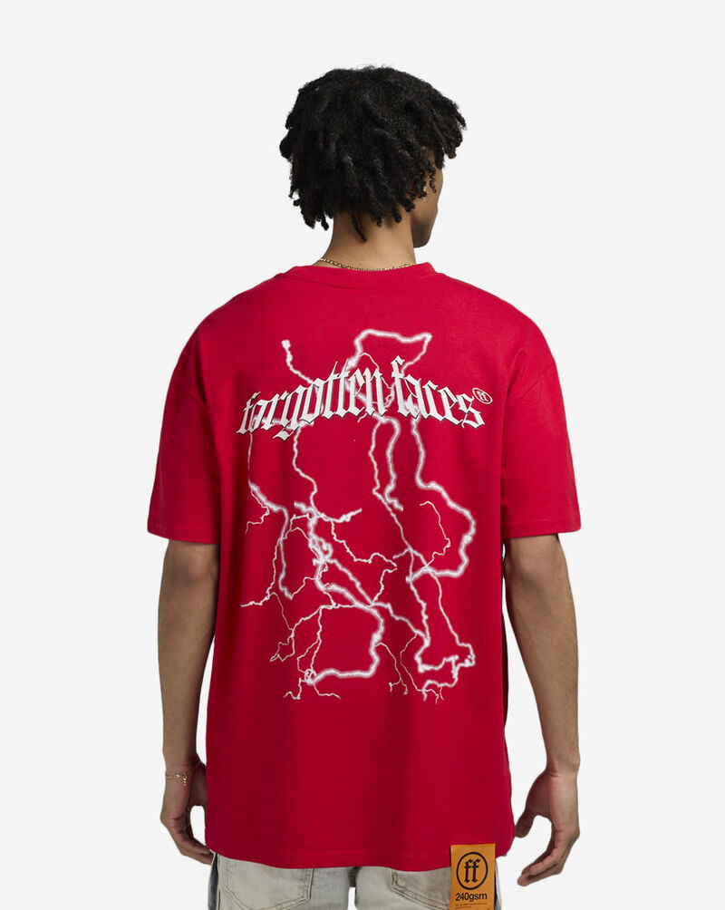Forgotten Faces Electric Pit Bull Tee FOFUS117-00491 Red 2