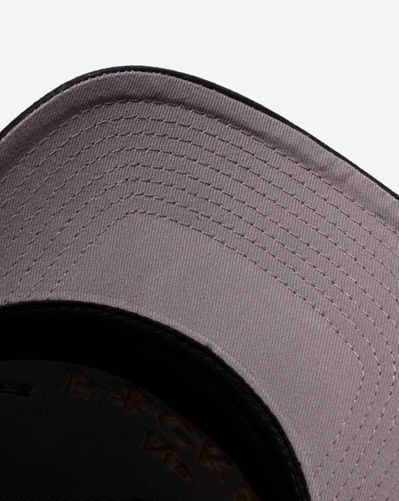 Field Grade No F's Given Serpent Twill Trucker  1005728 Black 4