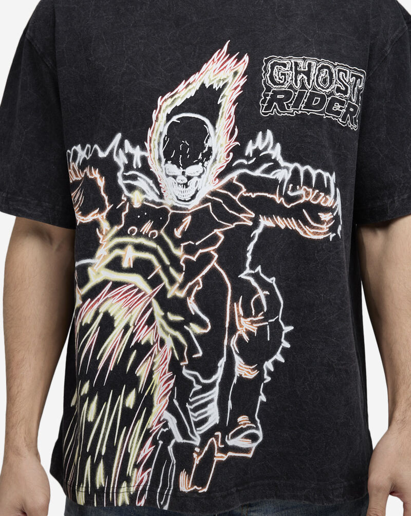 Graphic Tees Ghost Rider Tee 6VSN009-BLK Black 3