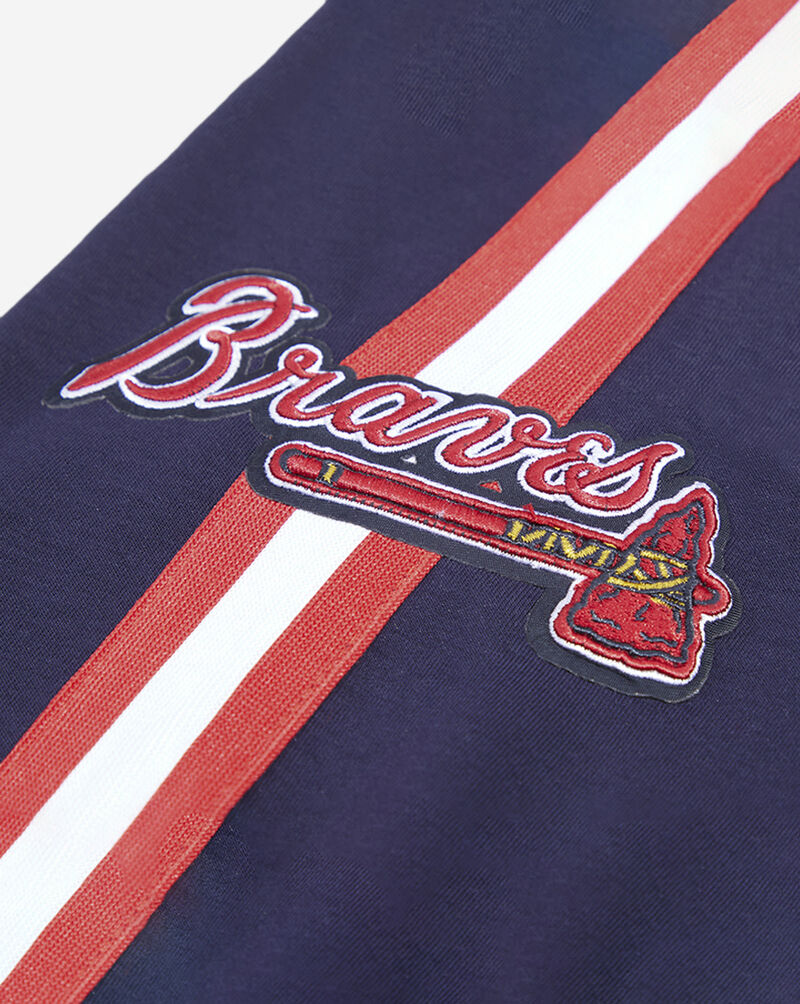 PRO STANDARD Atlanta Braves Classic Chenille Double Knit Short  LAB331547-MDN Blue 4