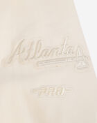 PRO STANDARD Big Boys' Atlanta Braves Neutral Fleece Crewneck LABB5315036-EGG cream 2