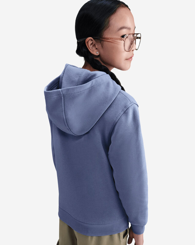 Nike Big Kids' NSW Club Fleece Hoodie FD3000-499 Blue 2