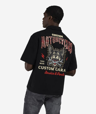 Motorcycle Woven Top