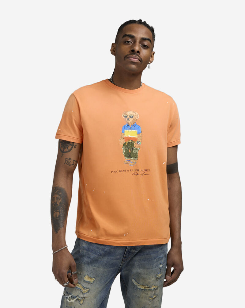Polo Ralph Lauren Polo Beach Bear T-Shirt 710965381004-ORG Orange 1