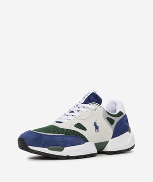 Jogger Suede and Mesh Sneaker